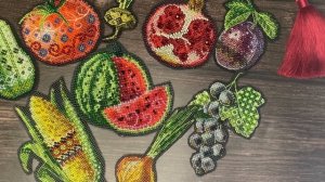 Вышивальное видео об итогах осени.