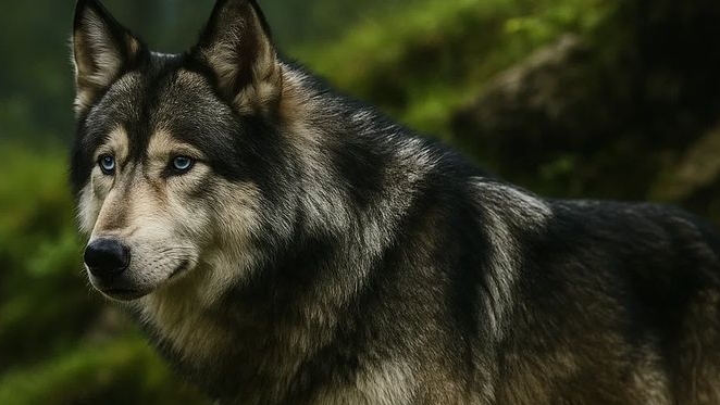 Животный мир: Редкие волки...