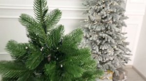 Настольная елка с лампочками Королева Леса 60 см в мешочке, ЛИТАЯ 100%, КЛСО-60