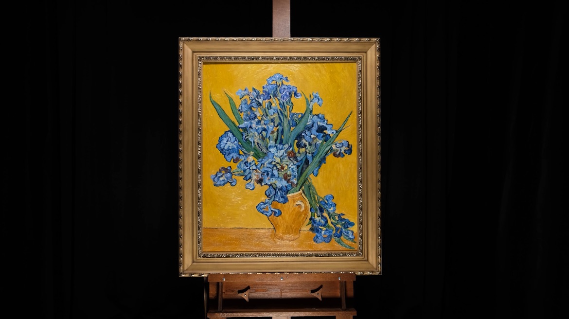 "Ирисы" Винсент Ван Гог смотреть онлайн