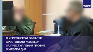 В Херсонской области арестовали "азовца" за преступления против жителей ДНР