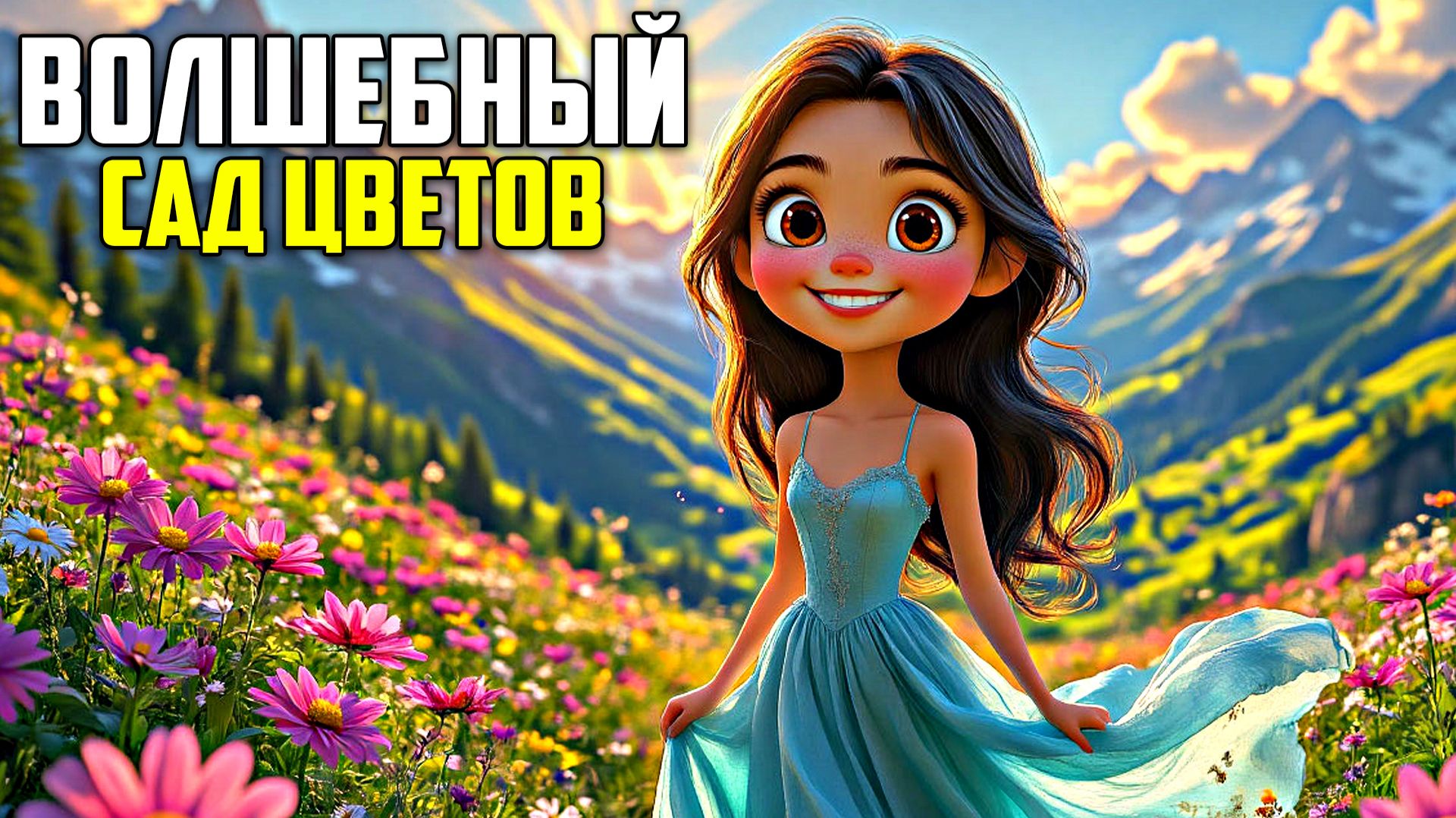 Волшебный сад цветов|сказки для детей |сказки на ночь|аудиосказки|детские сказки|добрые сказки смотреть онлайн