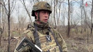 Командир отделения с позывным «Токарь» рассказал, как проходило освобождение Отрадного