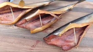 Горбуша холодного копчения