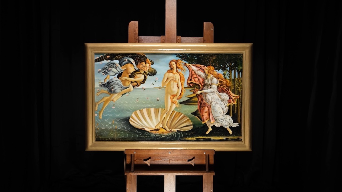 Сандро Боттичелли «Рождение Венеры» смотреть онлайн