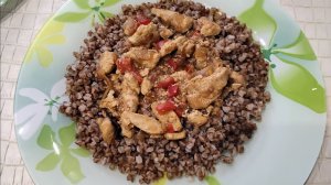 Мой обед диабетика.