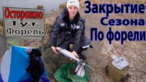 Форель, Топ видео закрываем сезон жидкой воды на платнике #форелеваярыбалка #форель #troutfishing
