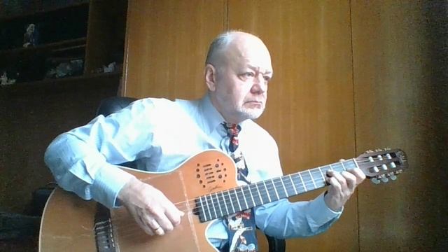 Dream a Little Dream of Me - на гитаре