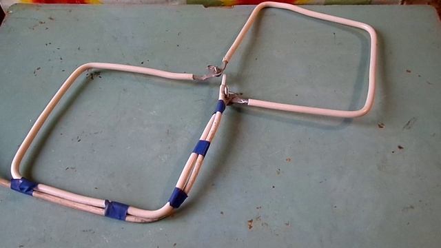 ЦИФРОВАЯ  АНТЕННА  DVB-T2  ДВА КВАДРАТА ПРИНИМАЕТ СИГНАЛ за 50 км