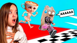 УБЕГАЮ ОТ ЗЛОЙ БАЛЕРИНЫ КАПУЧИНЫ В РОБЛОКС! ИТАЛЬЯНСКИЕ МЕМЫ НАШЛИ КВИНКУ