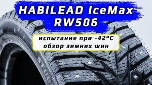 HABILEAD IceMax RW506 - обзор зимних шипованных шин