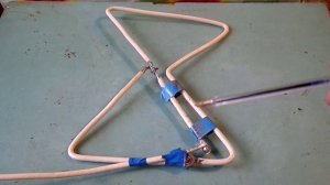 ЦИФРОВАЯ  АНТЕННА  DVB-T2  ДВА  ТРЕУГОЛЬНИКА ПРИНИМАЕТ СИГНАЛ за  70 км