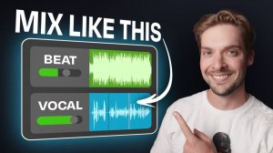 How to Mix Vocals Perfectly Over 2-Track Beat | Pro Technique