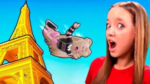 Я ПРОЛЕТЕЛА 636 853 198 КМ В РОБЛОКС! КВИНКА НАУЧИЛАСЬ ЛЕТАТЬ