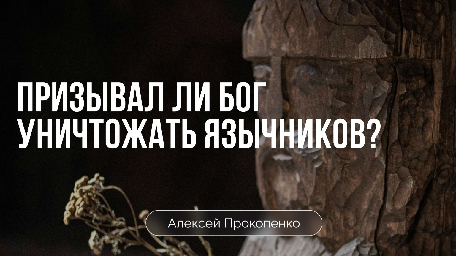 Призывал ли Бог уничтожать язычников в Ветхом завете? | Алексей Прокопенко смотреть онлайн