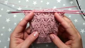 Узор для праздничных, новогодних носочков / схема и подробное описание.