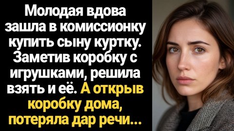 ИСТОРИЯ ИЗ ЖИЗНИ/Молодая вдова зашла в комиссионку купить сыну куртку, а заметив коробку с игрушками