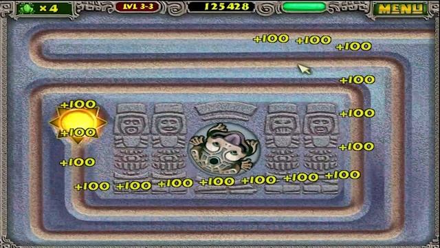 Zuma Deluxe (Walkthrough) - Stage 3