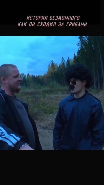 Смешная История бездомного как он сходил за Грибами в Лес