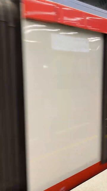 Поезд "Москва 2024" на станции "Тютчевская" Троицкой линии