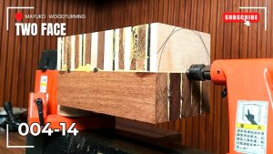 Сегментное точение Вазы Контраст цветов и фактур, обработка древесины, токарка №004_14