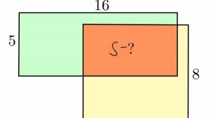 Задача на внимание с площадью прямоугольников 5-6 класс, но полезно всем до 11 класса