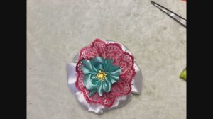 Бантик с кружевами