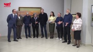 Открытие выставки Журавлёва