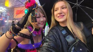 Как Токио отметил Хэллоуин 2025? Город затопил ливень .Репортаж с улиц Сибуи