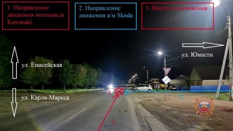 В Красноярском крае осудят байкера, по вине которого произошло ДТП и пострадала 17-летняя девушка