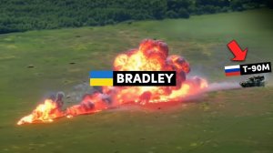Т-90М внезапно появился перед украинской бригадой и..