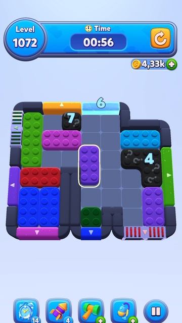 Color Block Jam 1072 Уровень