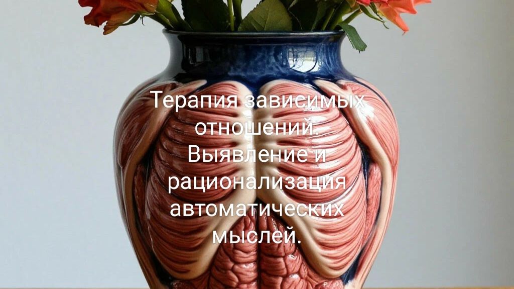 Терапия зависимых отношений. Выявление и рационализация автоматических мыслей.