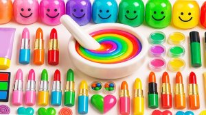 Мультики для детей. Радужная смесь для масляного слайма. Смотреть онлайн мультики малышам