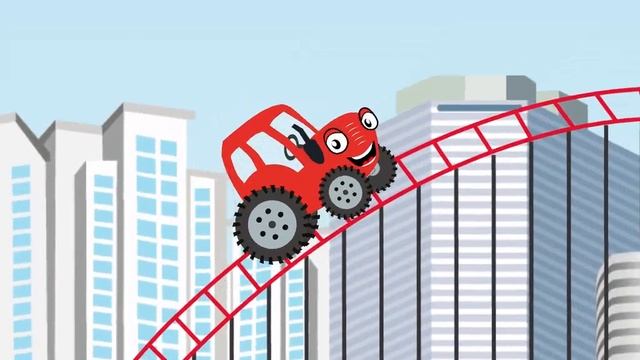 парк аттракционов с тракторенком🚜🚜🚜🚜 часть 4