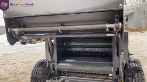 Пресс-подборщик Паскаль, регулировка плотности прессования