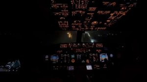 Посадка в дождь.