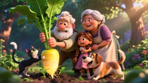 Новая сказка про репку. Мультик и Песенка