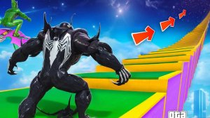 КАК ДАЛЕКО СУПЕР-ЗЛОДЕИ СМОГУТ ЗАБРАТЬСЯ ПО СТУПЕНЬКАМ ЛЕСТНИЦЫ В КОСМОС? ЭКСПЕРИМЕНТЫ ГТА 5