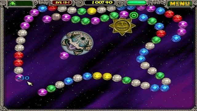 Zuma Deluxe (Walkthrough) - Stage 13