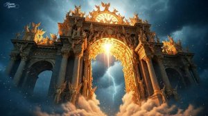 Angels of the Heaven s Golden Realm - Journey to Epic Celestial Visuals