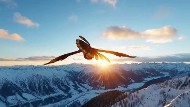 Летит петух.