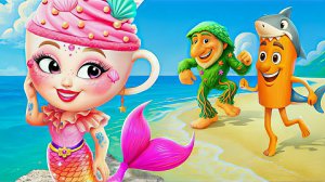 Балерина Капучина превращение в русалку. Макияж для Балерины Капучины