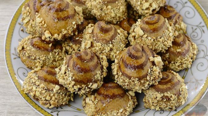 Полосатое печенье поднимает настроенье. ПЕЧЕНЬЕ "РАКУШКИ" С КОКОСОМ