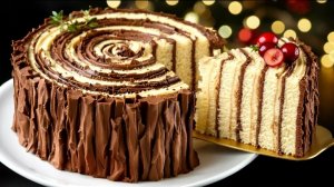 Праздничный ТОРТ по-старинному рецепту...🍰🍫🎄😋 ⤵️