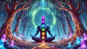 999Hz - Balance Chakras While Sleeping Aura Cleansing Release Toxins Restore Balance
