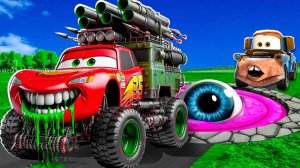 Машинки летают и прыгают! Развивающие мультики Машины помощники. Мультфильмы про машинки