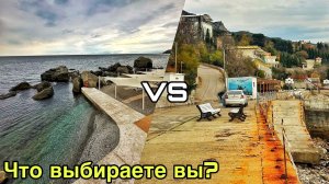 Алупка 2025 — город контрастов! Новые пляжи vs забытая набережная. Температура моря в Крыму сегодня