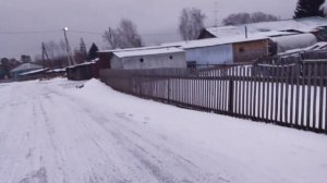 прогулка от садика до дома