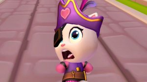 Мультфильмы Бегалки ддля детей - Моя говорящая Анджела Пират - Древний Рим Talking Tom Time Rush